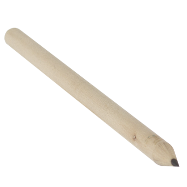 Keskinleştirilmiş uçlu tahta bir kalem, genellikle yazı veya çizim için kullanılır..