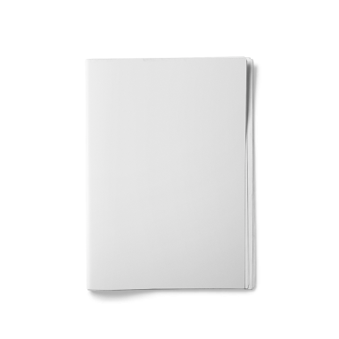 Notlar, çizimler ya da fikirler için hazırlanmış boş bir defter.