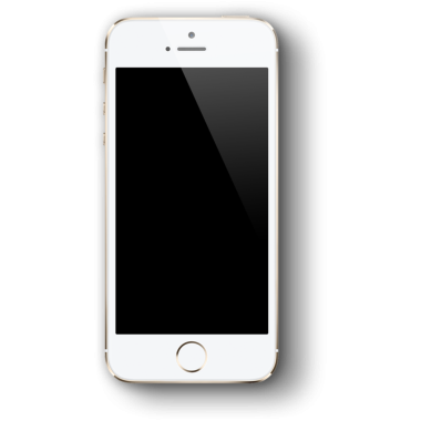 Modern teknoloji ve tasarım sergilenen boş ekranlı şık bir akıllı telefon..