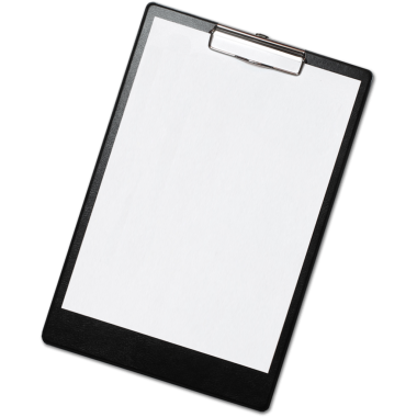 Not ve belgeler için hazırlanmış boş bir pano..