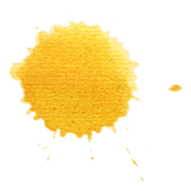 Parlak sarı bir boya, güneşi andırıyor, sanatsal ve tasarım için uygun..