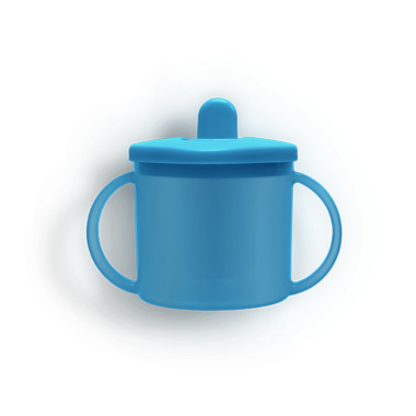 Daha çok anaokulu projelerinde kullanılmak üzere izole edilmiş, sade bir bebek ekipmanı konsepti..