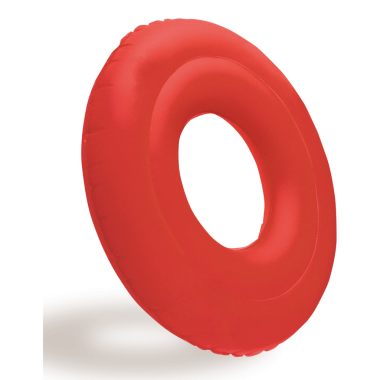 Genellikle suda yüzmek ya da yüzmek için kullanılan kırmızı şişirilebilir bir tüp..