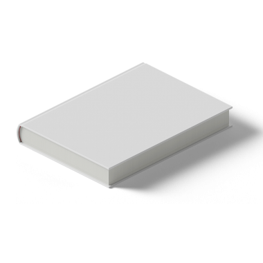 Yazma ve dizayn etme potansiyelini ve yaratıcılığını sembolize eden boş bir beyaz kitap.