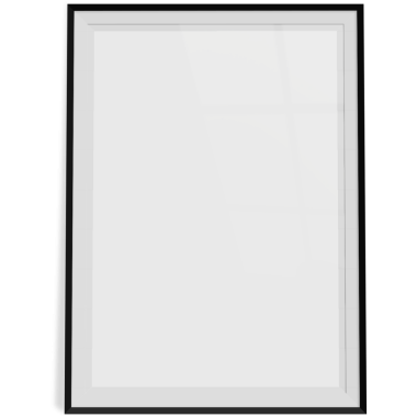 Sade arkaplana karşı çeşitli fotoğraf çerçeveleri gerçekçi görünüm.