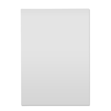 Sade arka planda izole edilmiş ve çoğunlukla ofis projelerinde kullanılabilecek eşsiz bir A4 notu konsepti..