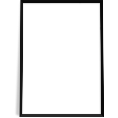 Sade arkaplana karşı çeşitli fotoğraf çerçeveleri gerçekçi görünüm.