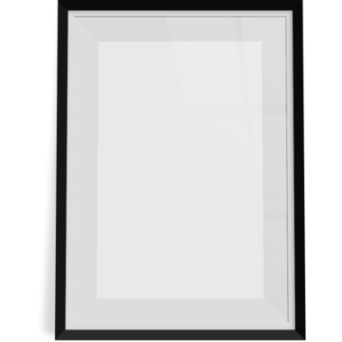 Sade arkaplana karşı çeşitli fotoğraf çerçeveleri gerçekçi görünüm.