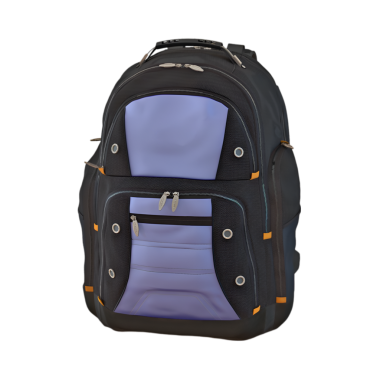 Bu modern sırt çantası birden fazla cepli mavi ve siyah bir tasarıma sahip, banliyö yolcuları için ideal. Ergonomik yapısı günlük kullanım için konfor ve pratik sağlar.