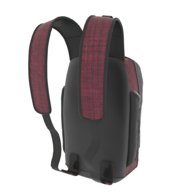 Gösterişli tasarım ve kırmızı aksanlı şık bir şehir çantası, günlük kullanım ve şehir maceraları için mükemmel. Kompakt ve ergonomik tasarımı konfor ve pratiklik sağlar..