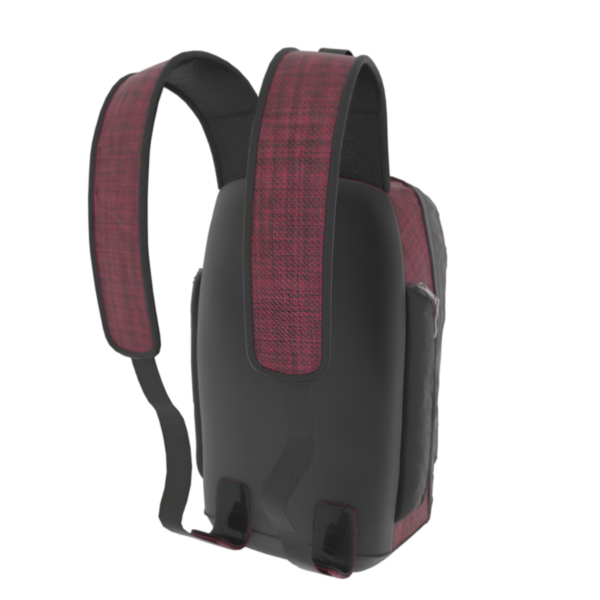 Gösterişli tasarım ve kırmızı aksanlı şık bir şehir çantası, günlük kullanım ve şehir maceraları için mükemmel. Kompakt ve ergonomik tasarımı konfor ve pratiklik sağlar..