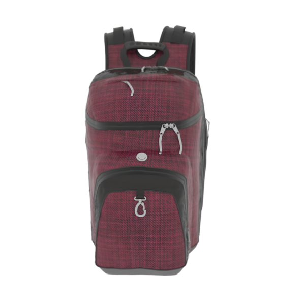 Bu işlevsel şehir sırt çantasında etkin bir organizasyon için kırmızı röfleler ve birden fazla cep bulunur. Kompakt boyutu ve ergonomik tasarımı onu şehir içi ulaşımı ve günlük kullanım için mükemmel kılıyor..