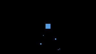 Minimalist Biçimli Geometrik Şekillerin Dinamik Canlandırması