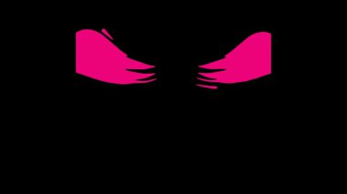 Okyanusta Güzel Gün Batımı Dalgalar kıyı şeridine çarpıyor