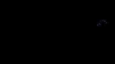 Renkli Neon Işığın Hareketlerinin Canlı Dünyasını Keşfediyor