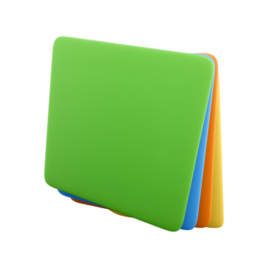 Belge ya da dosyaları düzenlemek için ideal renkli dizin koleksiyonu.