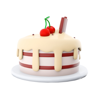 Kirazlı ve çikolatalı lezzetli bir pasta. Kutlamalar ve tatlılar için mükemmel..