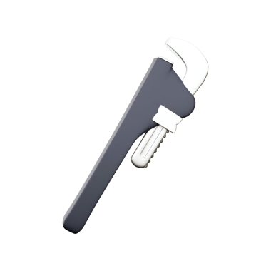 Boruları kavramak ve döndürmek için tasarlanmış bir boru anahtarı..