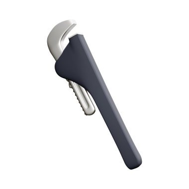 Metalik ayarlanabilir anahtar, çeşitli mekanik görevlerde somun ve cıvataları kavramak ve açmak için kullanılır..