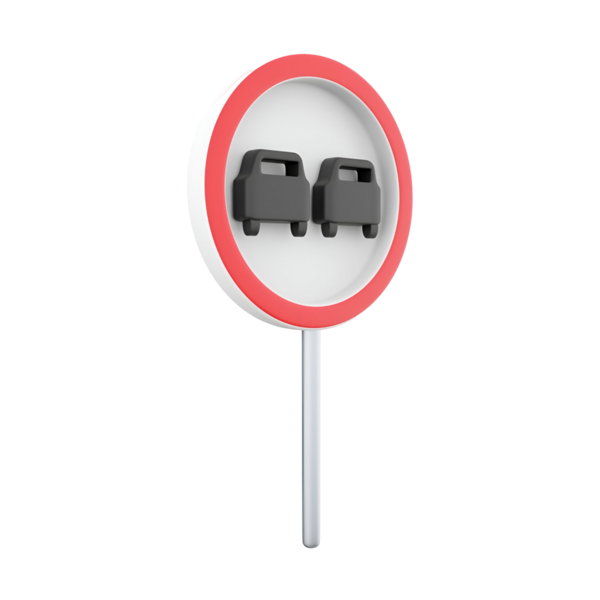 İçinde iki siyah araba silueti olan dairesel bir trafik levhası park yasağı ya da park yasağı olduğunu gösteriyor..