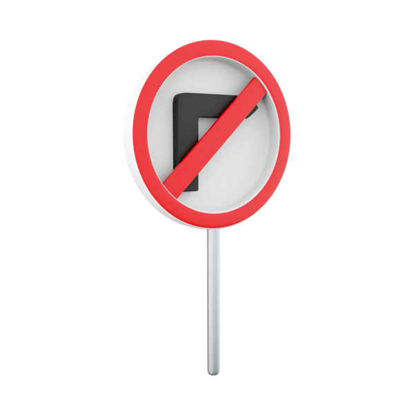 Belirli bir bölgede park etmenin yasak olduğuna dair bir işaret..