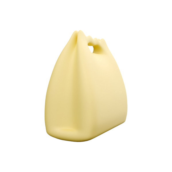 Sarı plastik bir kap ve sapı var. Genellikle sıvı ya da yiyecek taşımak için kullanılır..