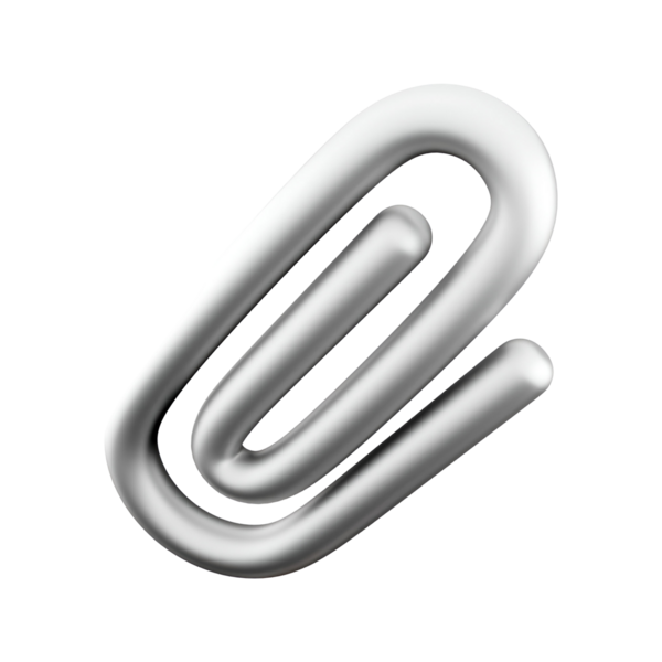 Metalik bir ataç, organizasyonu sembolize eden ve belgelerde veya dijital iletişimde yer alan bir resim.