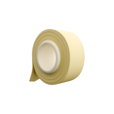 Bir rulo maskeleme bandı, genellikle resim, el işi ve çeşitli onarım işleri için kullanılır..