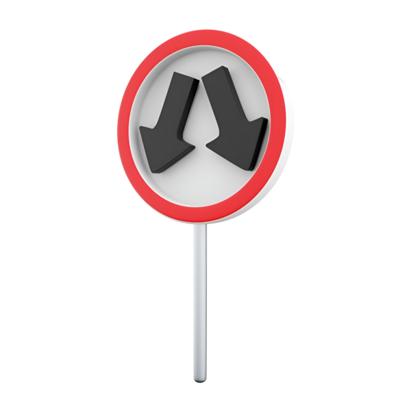 İleride çift kavis olduğunu belirten bir trafik işareti, sürücüleri hızı düşürmeleri ve dikkatle yönlerini değiştirmeleri için uyarıyor.