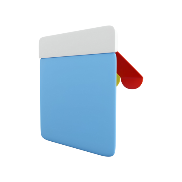 Sekmeli bir dizinin renkli, biçimlendirilmiş bir temsili, organizasyon ve dijital dosya yönetimi önerisi.