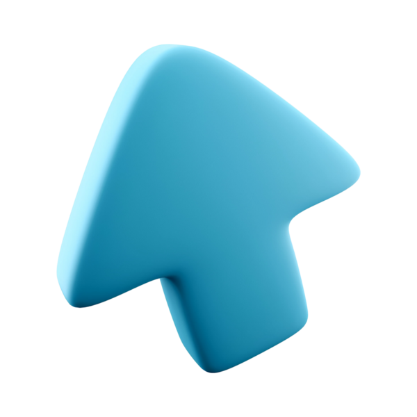 Biçimlendirilmiş yukarı doğru ok, büyümeyi ya da yönü simgeliyor..