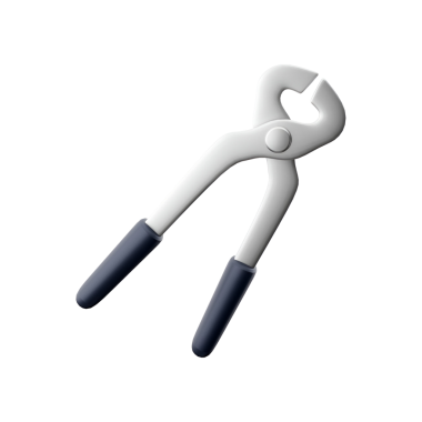 Kavrama, bükme ve kablo kesme ya da küçük nesneler için tasarlanmış bir pense çifti..