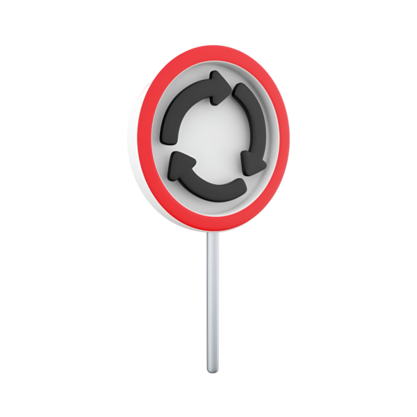 Okları olan dairesel bir sembol geri dönüşüm ya da yenilenme sürecini gösterir.