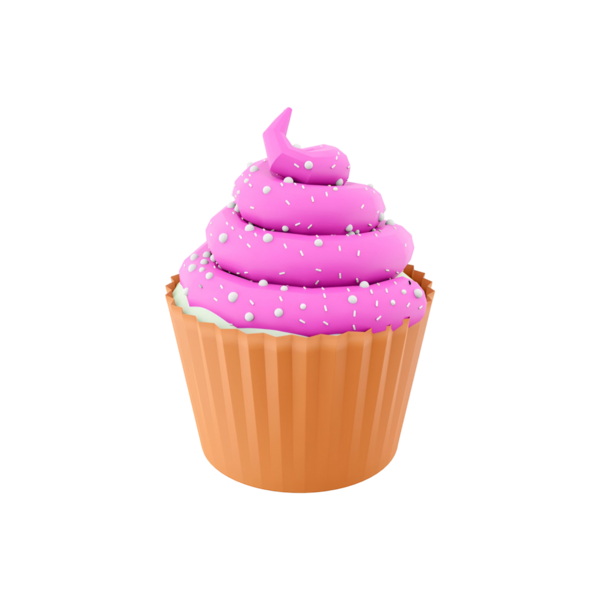 Pembe şekerli ve şekerli renkli bir kek. Tatlıları ve şenlikleri sevenler için mükemmel..