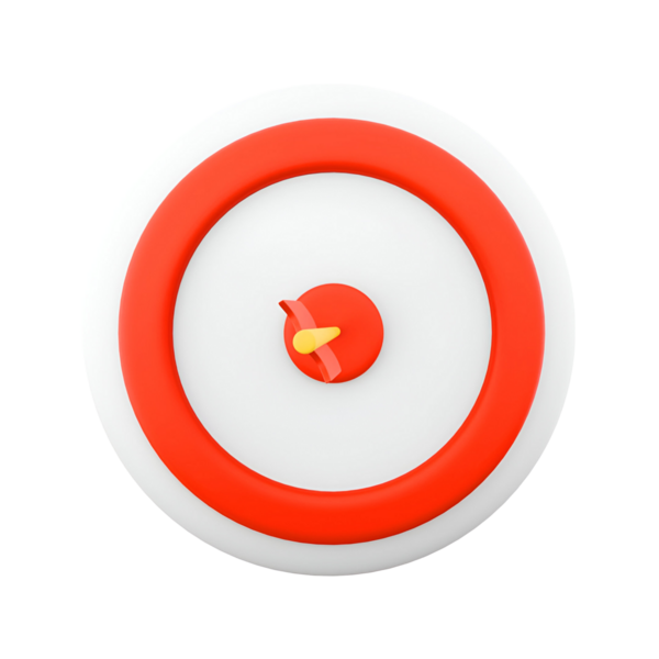 Yuvarlak, beyaz bir düğme. Ortasında kırmızı bir halka ve sarı bir kol var. Sinyal vermek ya da etkinleştirmek için kullanılmış olabilir..
