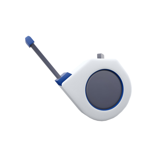 Kesin ölçüm görevleri için tasarlanmış geri çekilebilir bir mezura..