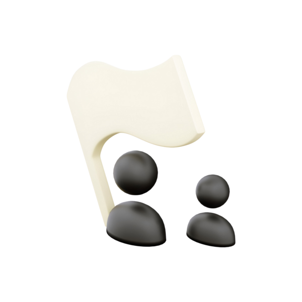 Bayraklı bir grup insanı temsil eden, birliği veya hareketi sembolize eden biçimlendirilmiş bir grafik..