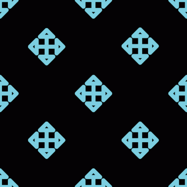 Ok benzeri şekillerle Açık Mavi Geometrik Desen Tasarımı