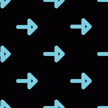 Beyaz arkaplanda basit açık mavi ok deseni