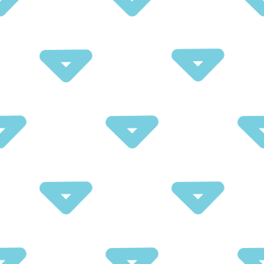 Açık mavi üçgen, kusursuz vektör grafik tasarımı