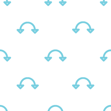 Açık mavi çift uçlu okların tekrarlanan deseni