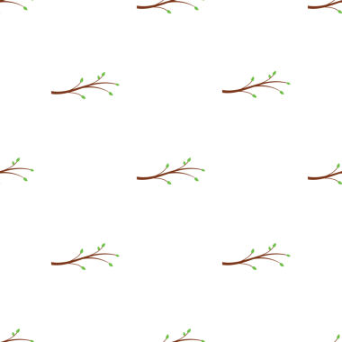Tekstil baskısı için bahar dalı pürüzsüz desen tasarımı