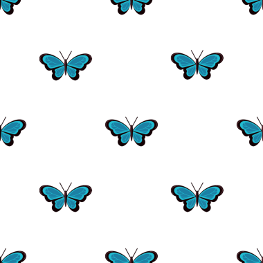 Beyaz arkaplan tasarımında kusursuz desen