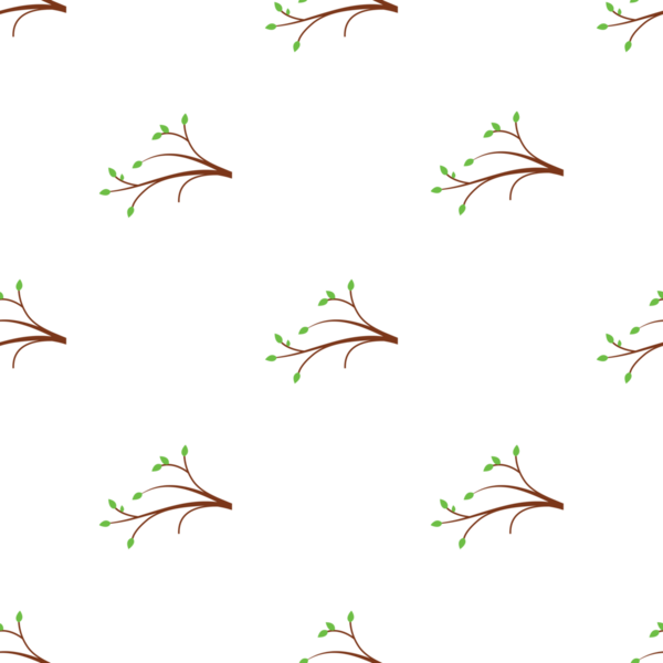 Bahar dalları pürüzsüz desen vektör grafik tasarımı
