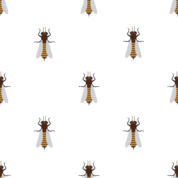 Biçimlendirilmiş arıların kusursuz deseni