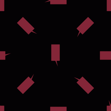 Basit şekiller ve iğne unsurları stilinde soyut ve pürüzsüz desen