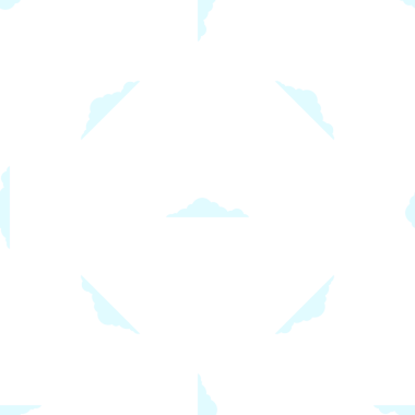 Beyaz zemin üzerinde tüylü, açık mavi bulutların kusursuz deseni