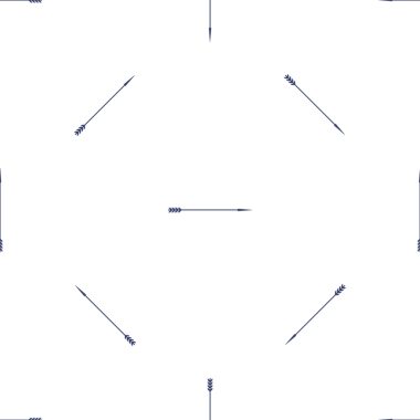 Beyaz Arkaplan Vektöründe Basit Oklarla Kusursuz Desen