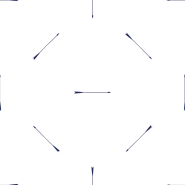 Kumaş için beyaz arkaplandaki basit okların kusursuz deseni