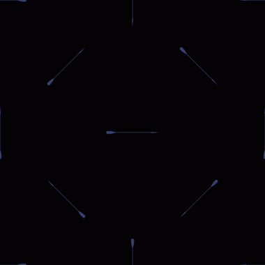 Tekstil baskıları için biçimlendirilmiş mızrak tasarımlı kusursuz desen